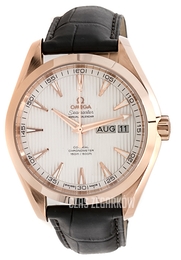 Omega Seamaster Aqua Terra 150m Co-Axial Annual Calendar 43mm Srebrny/Skóra Ø43 mm 231.53.43.22.02.002