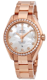 Omega Seamaster Aqua Terra 150m Master Co-Axial 34mm 18 karatowe różowe złoto Ø34 mm 231.55.34.20.55.003