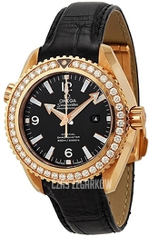Omega Seamaster Planet Ocean 600m Co-Axial 42mm Czarny/Skóra Ø42 mm 232.58.42.21.01.001