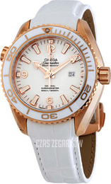Omega Seamaster Planet Ocean 600m Co-Axial 37.5mm Biały/Skóra Ø37.5 mm 232.63.38.20.04.001