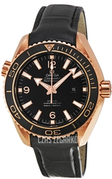 Omega Seamaster Planet Ocean 600m Co-Axial 45.5mm Czarny/Skóra Ø45.5 mm 232.63.46.21.01.001