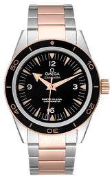 Omega Seamaster Diver 300m Master Co-Axial 41mm Czarny/18 karatowe różowe złoto Ø41 mm 233.20.41.21.01.001
