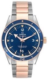 Omega Seamaster Diver 300m Master Co-Axial 41mm Niebieski/18 karatowe różowe złoto Ø41 mm 233.60.41.21.03.001