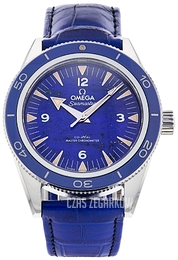 Omega Seamaster 300M Niebieski/Skóra Ø41 mm 234.93.41.21.99.002