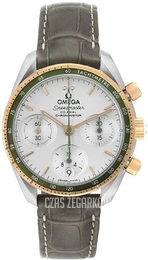 Omega Speedmaster Chronograph 38 Mm Srebrny/Skóra Ø38 mm 324.63.38.50.02.004