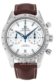 Omega Speedmaster 57 Co-Axial Chronograph 41.5mm Biały/Skóra Ø41.5 mm 331.92.42.51.04.001