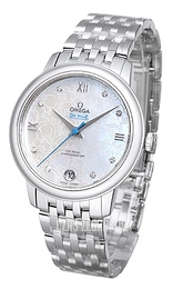 Omega De Ville Prestige Biały/Stal Ø32.7 mm 424.10.33.20.55.004