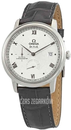 Omega De Ville Prestige Srebrny/Skóra Ø39.5 mm 424.13.40.21.02.005