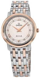 Omega De Ville Prestige Srebrny/18 karatowe różowe złoto Ø27.4 mm 424.20.27.60.52.003