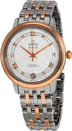 Omega De Ville Prestige Srebrny/18 karatowe różowe złoto Ø32.7 mm 424.20.33.20.52.002