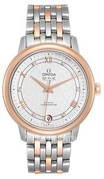Omega De Ville Prestige Srebrny/18 karatowe różowe złoto Ø32.7 mm 424.20.33.20.52.003