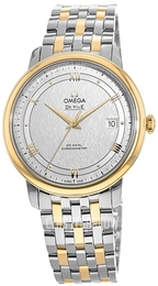 Omega De Ville Prestige Srebrny/18 karatowe żółte złoto Ø39.5 mm 424.20.40.20.02.001