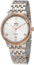 Omega De Ville Prestige Srebrny/18 karatowe różowe złoto Ø39.5 mm 424.20.40.20.02.007
