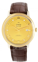 Omega De Ville Prestige Co-Axial 39.5mm Żółte złoto/Skóra Ø39.5 mm 424.23.40.20.58.001