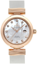 Omega De Ville Ladymatic Co-Axial 34mm Biały/Satyna Ø34 mm 425.62.34.20.55.004
