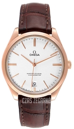 Omega De Ville Tresor Master Co-Axial 40mm Srebrny/Skóra Ø40 mm 432.53.40.21.02.002