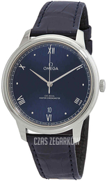 Omega De Ville Prestige Niebieski/Skóra Ø40 mm 434.13.40.20.03.001