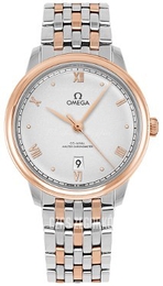 Omega De Ville Prestige Srebrny/18 karatowe różowe złoto Ø40 mm 434.20.40.20.02.001