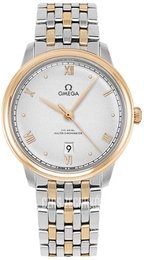 Omega De Ville Prestige Srebrny/18 karatowe żółte złoto Ø40 mm 434.20.40.20.02.002