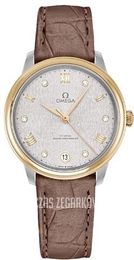 Omega De Ville Prestige Srebrny/Skóra Ø34 mm 434.23.34.20.52.002