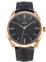 Omega De Ville Tresor Szary/Skóra Ø40 mm 435.53.40.21.06.001