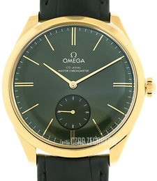 Omega De Ville Tresor Zielony/Skóra Ø40 mm 435.53.40.21.10.001