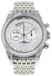Omega De Ville Co-Axial Chronoscope Srebrny/Stal Ø41 mm 4550.30.00