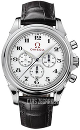 Omega De Ville Co-Axial Biały/Skóra Ø41 mm 4841.20.32