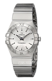 Omega Constellation Quartz 24mm Srebrny/Stal Ø24 mm 123.10.24.60.02.001