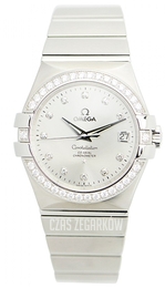 Omega Constellation Co-Axial 35mm Srebrny/Stal Ø35 mm 123.15.35.20.52.001