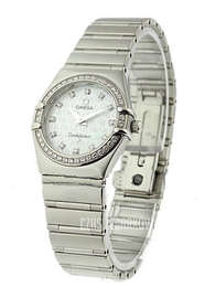 Omega Constellation 22.5 mm Biały/Stal Ø27 mm 1458.75.00