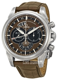 Omega De Ville Co-Axial Chronoscope Brązowy/Skóra Ø44 mm 422.13.44.52.13.001