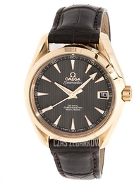 Omega Seamaster Aqua Terra Czarny/Skóra Ø39 mm 2603.50.37