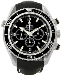 Omega Seamaster Planet Ocean Chrono Czarny/Guma Ø45.5 mm 2910.50.81