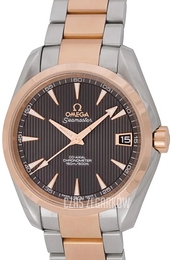 Omega Seamaster Aqua Terra Mid Size Chronometer Szary/18 karatowe różowe złoto Ø38.5 mm 231.20.39.21.06.001