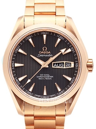 Omega Seamaster Aqua Terra Annual Calender Szary/18 karatowe różowe złoto Ø43 mm 231.50.43.22.06.001