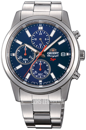 Orient Sporty Niebieski/Stal Ø42 mm FKU00002D0