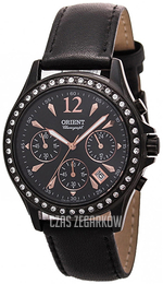 Orient Lady Czarny/Skóra Ø37 mm FTW00001B0
