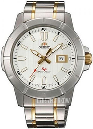 Orient Sp Biały/Stal w odcieniu złota Ø42 mm FUNE9004W0