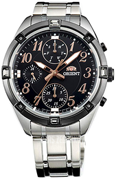 Orient Classic Czarny/Stal Ø39 mm FUY04003B0