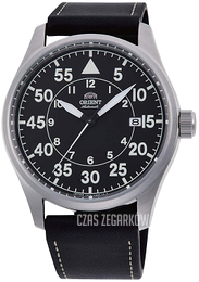 Orient Pilot Czarny/Skóra Ø43 mm RA-AC0H03B10B