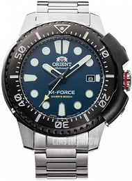 Orient M-Force Niebieski/Stal Ø45 mm RA-AC0L07L00B