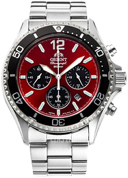 Orient Sports Czerwony/Stal Ø43 mm RA-TX0207R10B