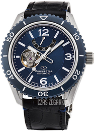 Orient Star Star Niebieski/Skóra Ø43 mm RE-AT0108L00B