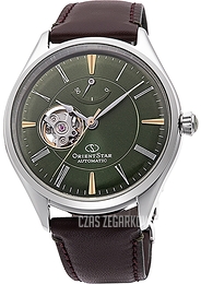 Orient Classic Zielony/Skóra Ø41 mm RE-AT0202E00B