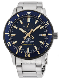 Orient Star Star Niebieski/Stal Ø43.6 mm RE-AU0304L00B
