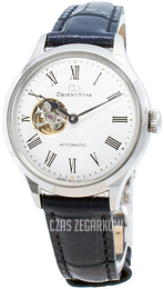 Orient Star Star Biały/Skóra Ø30 mm RE-ND0005S00B