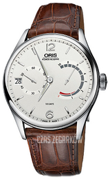 Oris Culture Srebrny/Skóra Ø43 mm 01 111 7700 4031-Set 1 23 73FC
