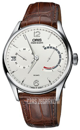 Oris Culture Kremowy/Skóra Ø43 mm 01 111 7700 4031-Set 1 23 83FC