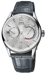 Oris Culture Srebrny/Skóra Ø43 mm 01 111 7700 4061-07 1 23 71FC